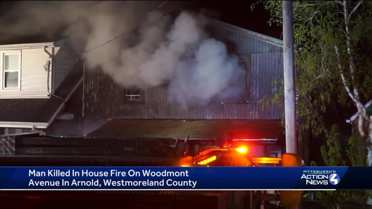 Man dies in fire in Arnold, Westmoreland County - YouTube