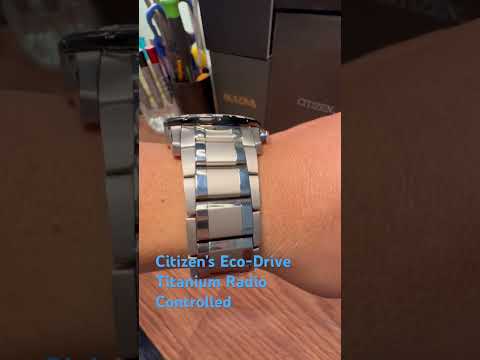 Citizen’s Eco-Drive Titanium Radio Controlled