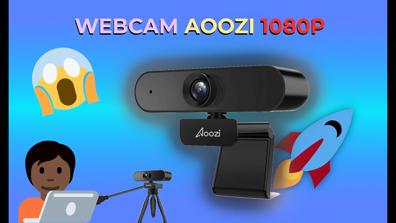 ✅ ✅ UNBOXING Y REVIEW WEBCAM | Aoozi 1080p | STREAMING CAMERA | 😍 MICROFONO INCLUIDO 😍