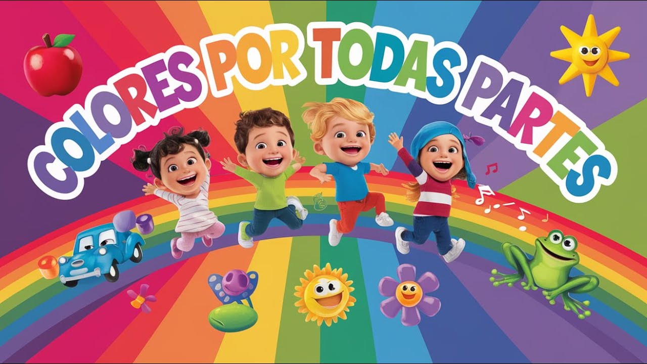 "Colores por Todas Partes: Aprende los Colores Jugando" - YouTube