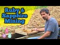 Ruby & Sapphire Crystal Mining @ Cherokee Mine in North Carolina