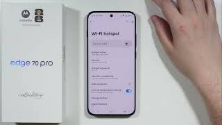 Motorola Edge 70 Pro: How to Check WiFi Hotspot Password
