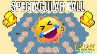 One of the Most SPECTACULAR Collapses I've Ever Seen | Top 25 Catan SEAFARERS | Game 164