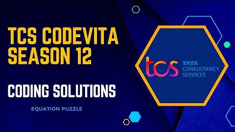 TCS CodeVita 2024 | Equation Puzzle Python C++ Solution