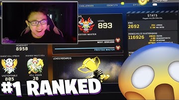 the #1 BEST RANKED BLACK OPS 4 PLAYER..😱 (CRAZY 1V1)