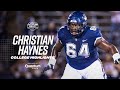 Christian haynes college highlights