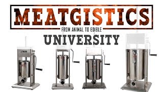 How To Use a Sausage Stuffer - Meat Processing Equipment 102