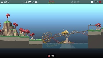 Poly Bridge 2 Challenge Levels : Level 5-08 Solution