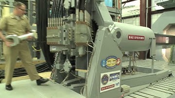 U.S. Navy MACH 10 Railgun Test by BAE