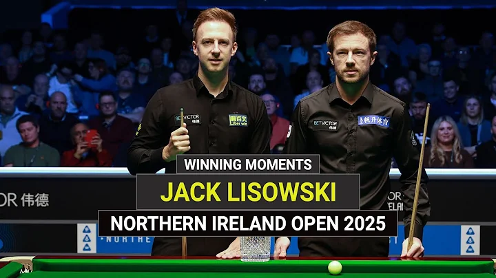 EMOTIONAL! ❤️ Jack Lisowski CROWNED Northern Ireland Open 2025 Champion! 🏆 FIRST TITLE WIN! #wst