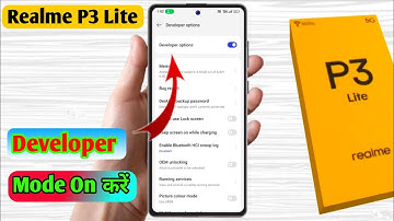 how to on developer option in realme p3 lite | realme p3 lite developer option on kaise kare