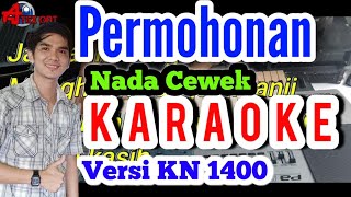 Permohonan Karaoke dangdut orginal versi KN 1400 Dj atex odt