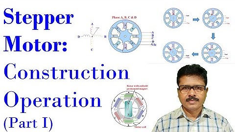 Stepper motor: Construction & Operation  (Part I)