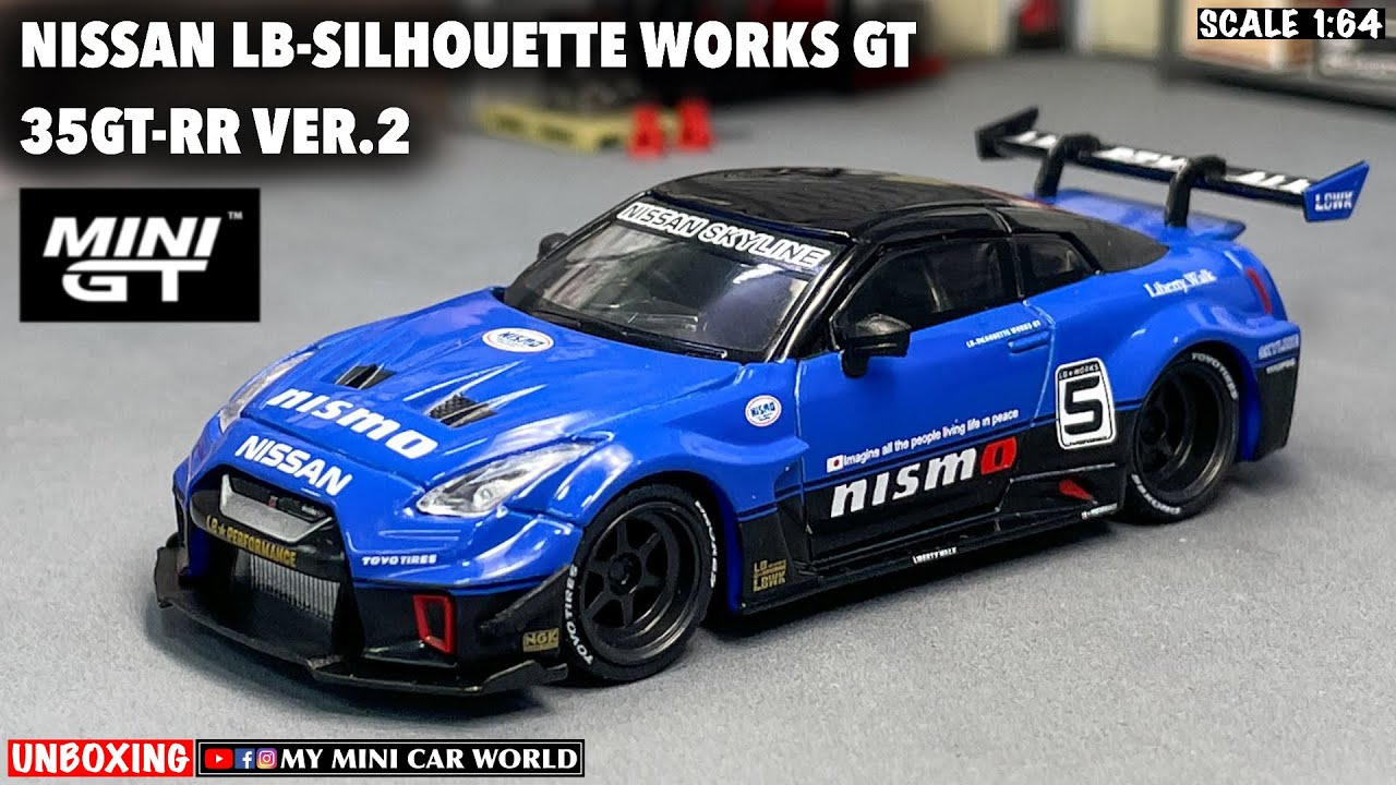 MY MINI CAR WORLD』UNBOXING MINI GT 1/64 NISSAN LB-SILHOUETTE