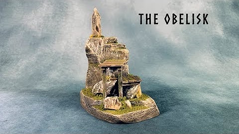 The Obelisk Scratch Building Wargaming Terrain for Dungeons and Dragons and Tabletop RPG