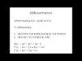 Maths AS Level Core 1 Revision Video