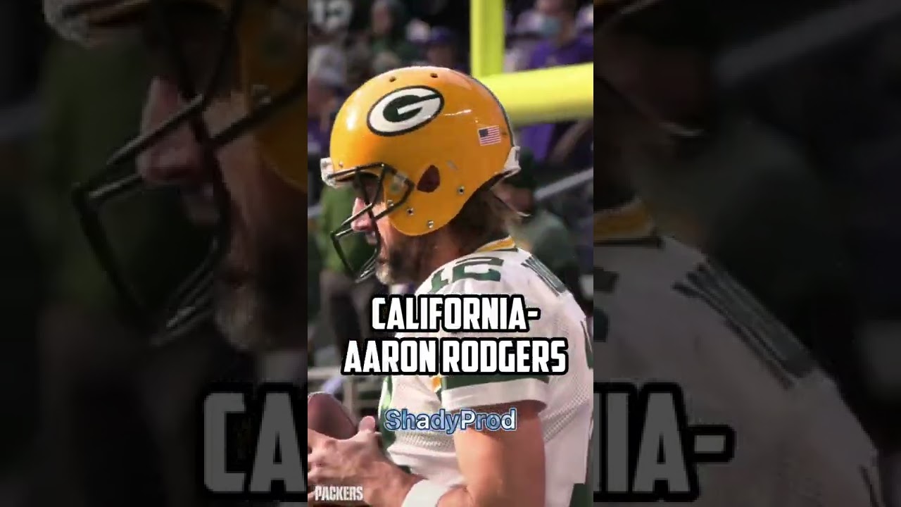 Best NFL Players from Each State…