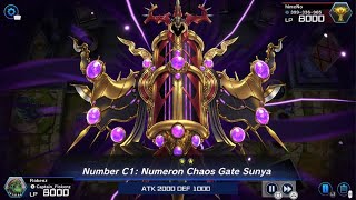 When your opponent doesn't understand Numeron Chaos Gate Sunya