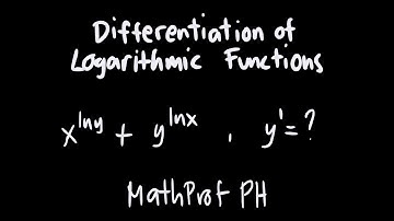 Differentiation of Logarithmic Functions Differential Calculus Feliciano and Uy Part 6