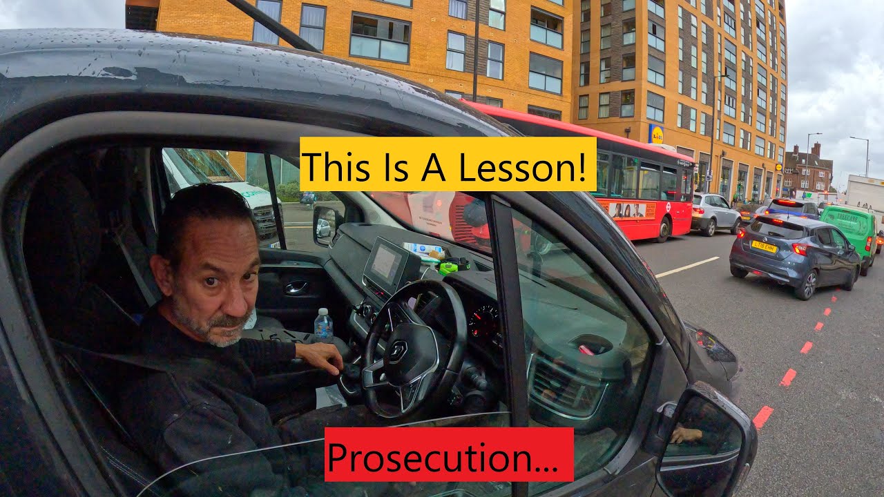 Жестокий захват курьера, нарушителя правил дорожного движения и судебное преследование. ! YC07NKF...