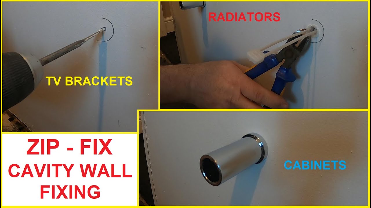 ZIP FIX Cavity Wall Fixing HOW TO YouTube