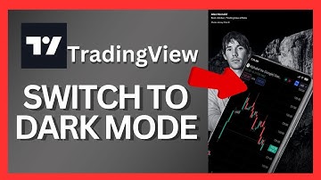 How to Put Dark Mode in TradingView 2024?