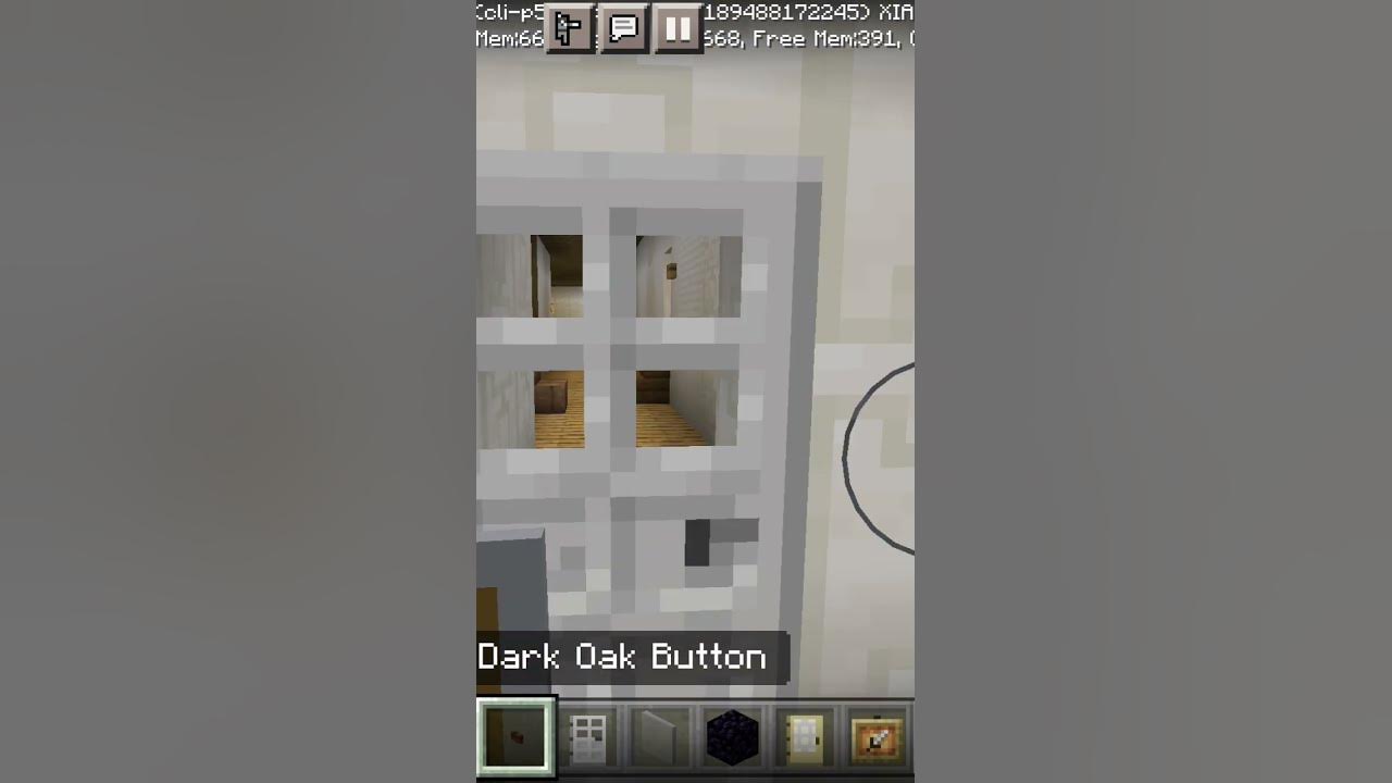 how to open iron door in minecraft🤨🧐 YouTube