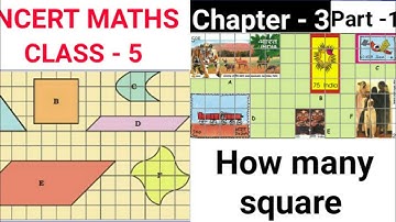 How many square| cbse maths| class - 5 chapter - 3| Part - 1| teach in English and tamil