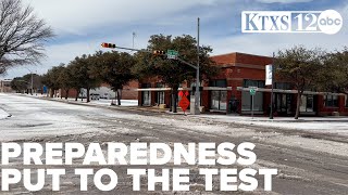 Abilene's winter storm preparedness put to the test, city officials report success