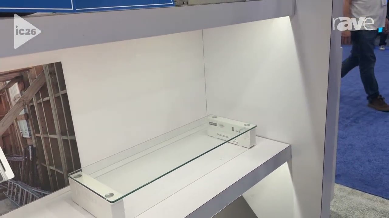 InfoComm 2026: Eaton Exhibits MR248USBG Glass Monitor Riser
