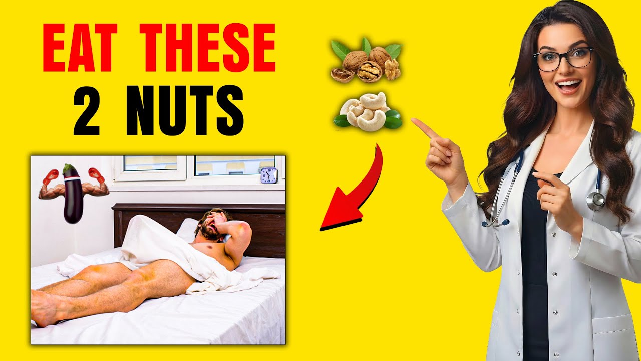 Men Over 60: Forget Zinc Pills! Eat These 2 Nuts at Night for Rock-Solid Vitality!