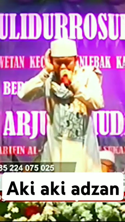 Aki aki adzan ripuh