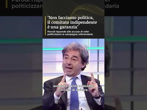 Video Il Comitato per il No al referendum sarà nettamente distante dalla politica.