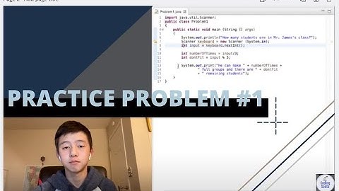 Java Practice Problem 1: Variables, Math Calculation, Input and Output, Printing