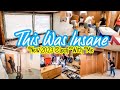 EXTREMELY DIRTY!!! CLEANING DECLUTTERING AND ORGANIZING! MASSIVE CLEAN WITH ME!
