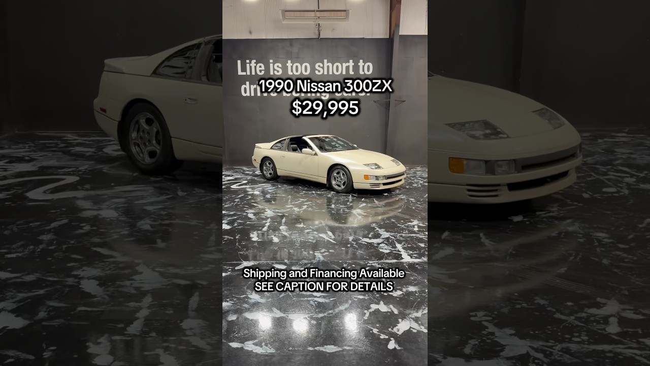 1990 Nissan 300ZX $29,995 - YouTube