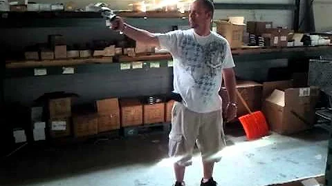 Blank Revolver Firing With 9MM PAK Blanks - Funny Reaction While Testing