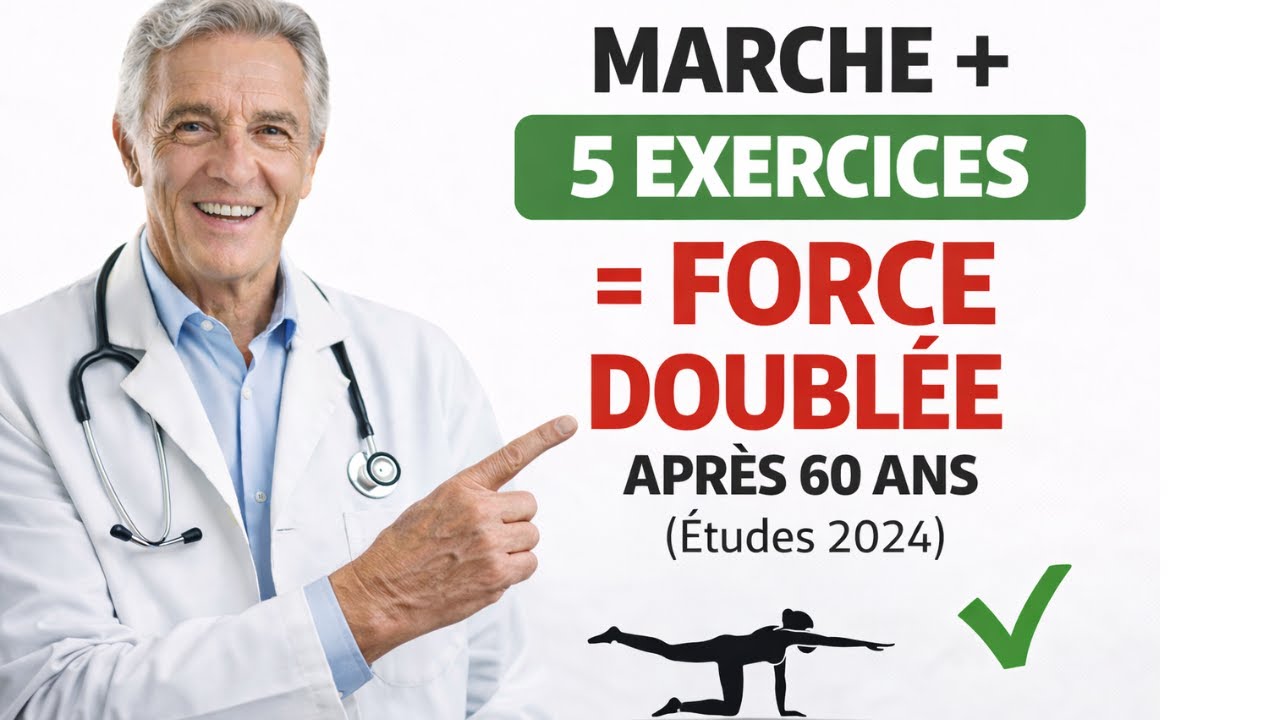 5 Exercices Essentiels à Ajouter à Votre Marche Pour Rester Fort Après 60 Ans