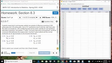 Section 8.3 - Testing a Claim about a Proportion