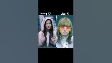 Nancy momoland vs Lisa Blacpink cute moments #who is Best #lisa #nancy #shorts