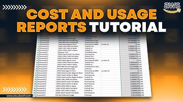 Cost And Usage Reports for AWS: Overview