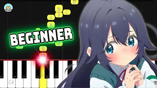 The 100 Girlfriends Who Really Love You Season 2 Ed  Unmei  Beginner Piano Tutorial U0026 Sheets