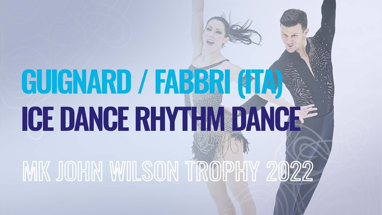 GUIGNARD/FABBRI (ITA) | Ice Dance Rhythm Dance | Sheffield 2022 | 