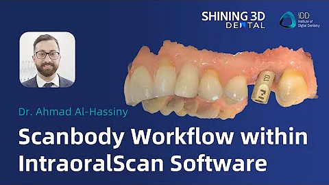 Scan body workflow within IntraoralScan Software