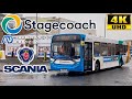 Stagecoach west scotland 4 glasgow to ayr via kilmarnock fenwick monkton adl e300 scania k230ub