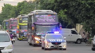 FULL BASURI!!! KONVOI SERU BUS TUNGGAL JAYA #basuri #huntingbus #tunggaljaya