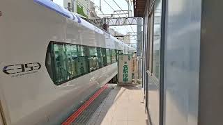 E353系S107編成 立川駅6番線発車 20250424 135549