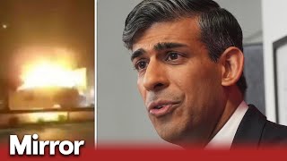 Rishi Sunak calls for 'calm heads' after reports of Israel attack on Iran