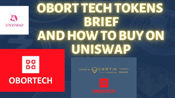 HOW TO BUY OBOT DEFI (OBORT TECH) TOKENS ON UNISWAP