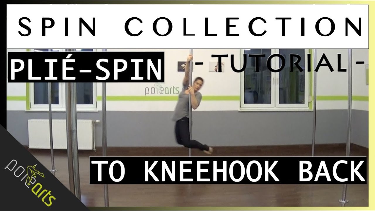 Wie du vom PLIÉ SPIN in den KNEEHOOK BACK kommst // POLE DANCE SPIN KOMBO DEUTSCH
